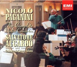 Salvatore Accardo Paganini Complete Violin Concertos Tracks