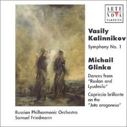 Kalinnikov: Symphony No. 1 / Glinka: Ruslan & Lyudmila Dances; Capriccio Brillante