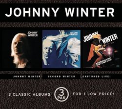3 Pak: Johnny Winter / Second / Captured Live