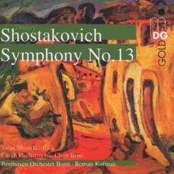 Dmitry Shostakovich: Symphony No. 13 [Hybrid SACD]