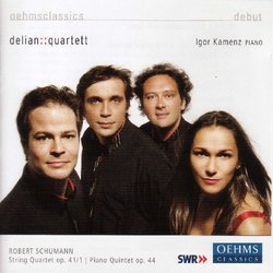 Robert Schumann: String Quartet Op. 41/1; Piano Quintet Op. 44