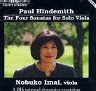 Hindemith: Sonatas for Solo Viola