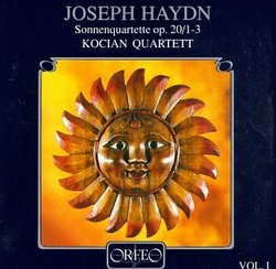 Haydn: String Quartets Op 20/1-3; Kocian Quartet