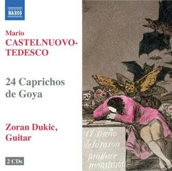 Castelnuovo-Tedesco: 24 Caprichos de Goya