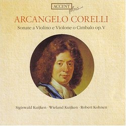 Arcangelo Corelli: Sonatas 1, 3, 6, 11 & 12 "La Follia" for Violin, Cello & Harpsichord, Op. V