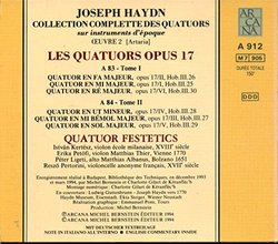 Joseph Haydn: Les Quatuors Opus 17