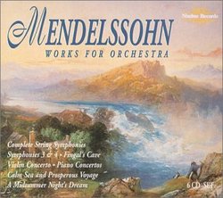Mendelssohn: Works for Orchestra [Box Set]