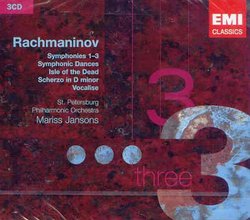 Rachmaninov: Symphonies 1-3, Symphonic Dances; Isle of the Dead; Scherzo in D
