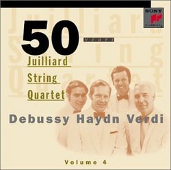 Juilliard String Quartet - 50 Years Vol 4 - Debussy, Haydn, Verdi