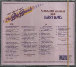 The Best of the Big Bands ~ Sentimental Sourvenirs from Harry James ~ 2-CD Set