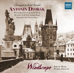 Dvorak Arranged for Winds: Piano Quintet, Romance for Violin, String Quartet