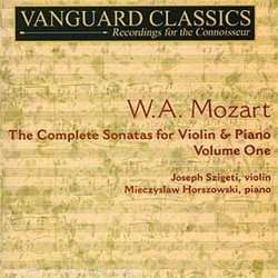 W.A. Mozart: The Complete Sonatas for Violin & Piano, Vol. 1