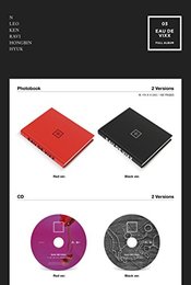 VIXX [EAU DE VIXX] 3rd Album 2 Ver SET 2CD+2ea Photo Book(each 100p)+12p Post Card+2p Photo Card+2p Scent Guarantee Card+Tracking Number SEALED
