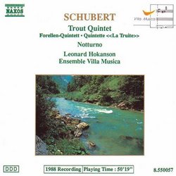 Schubert: Trout Quintet; Notturno