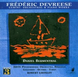 Frederic Devreese: Gemini (Orchestral & Piano Works)