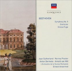 Beethoven: Sym No 9/Overtures