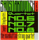 Shostakovich: String Quartets Nos. 6, 7, 8