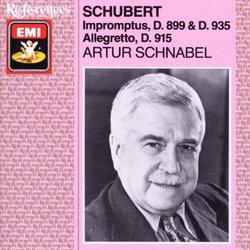Schubert: Impromptus D. 899 & D. 935 & Allegretto D. 915
