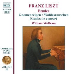 Liszt: Etudes - Gnomenreigen; Waldesrauschen; Etudes de concert