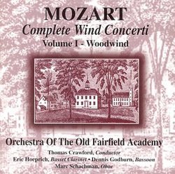 Complete Mozart Wind Concerti 1: Woodwind