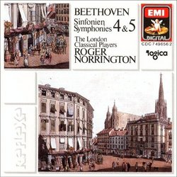 Beethoven: Symphonies 4 & 5 /The London Classical Players * Norrington