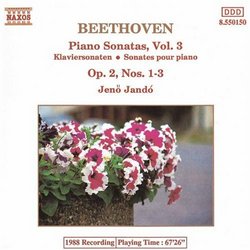 Beethoven: Piano Sonatas, Vol. 3