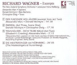Richard Wagner - Excerpts from Act Two Der Fliegende Hollander, Act Three Scene One of Parsifal, Act Two of Tonnhauser, Die Meistersinger (Manu)
