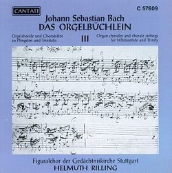 Bach:Orgelbüchlein Vol.3