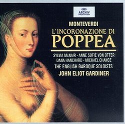 Monteverdi - L'incoronazione di Poppea / McNair, von Otter, Hanchard, Chance; Gardiner