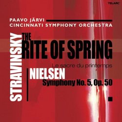 Stravinsky The Rite of Spring & Nielsen Symphony No. 5 / Jarvi, Cincinnati Sympony Orchestra (Multichannel Hybrid SACD)