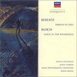 Berlioz: Harold In Italy; Bloch: Voice In The Wilderness [Australia]