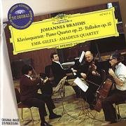 Brahms: Piano Quartet, Ballades / Amadeus Quartet