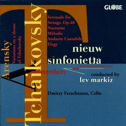Anton Arensky: Tchaikovsky Variations, Op. 35a / Tchaikovsky: Nocturne in d minor / MÃ©lodie in E-flat Major, Op.42 No.3 / Andante cantabile
