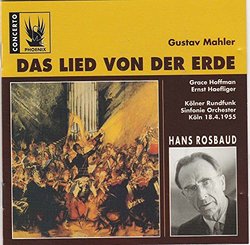 Mahler: Das Lied Von Der Erde; Mendelssohn: Das Marchen Von Der Schonen Melusine overture