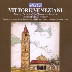 Vittore Veneziani: Melologhi su testi di Domenico Tumiati