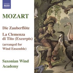 Mozart: Die Zauberflote & La Clemenza di Tito (Excerpts) - arranged for Wind Ensemble