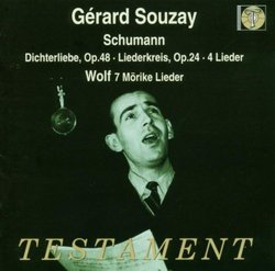 Gérard Souzay Sings Schumann & Wolf