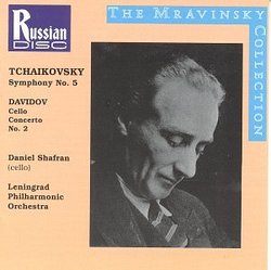 Tchaikovsky: Symphony no 5;  Davidov: Cello Concerto no 2 (The Mravinsky Collection)