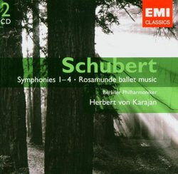 Schubert: Symphonies 1-4; Rosamunde ballet music