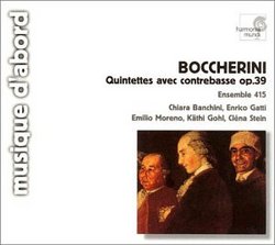 Luigi Boccherini: Quintettes Avec Contrebasse