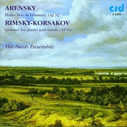 Arensky: Piano Trio No. 1 in D Minor