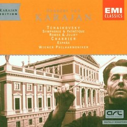Tchaikovsky: Symphony 6 "Pathétique" / Romeo and Juliet / Chabrier: España  / Karajan