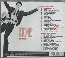 Elvis Presley Elvis Is Back and His Hand in Mine 2 Complete Albums