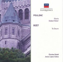 Poulenc: Stabat Mater; Bizet: Te Deum [Australia]