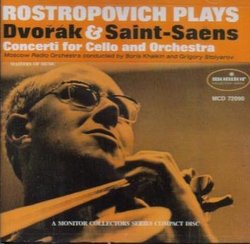 Rostropovich plays Dvorak & Saint-Saëns (Concerti for Cello and Orchestra)