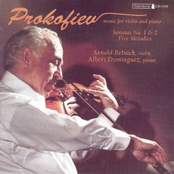 Prokofiev: Music for Violin and Piano / Belnick & Dominguez