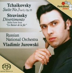 Tchaikovsky: Suite No. 3/Stravinsky: Divertimento
