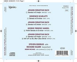Sonatas by Bach, Handel & Scarlatti