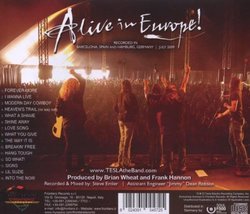 Alive in Europe 2009!