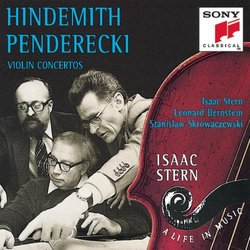 Hindemith, Penderecki: Violin Concertos